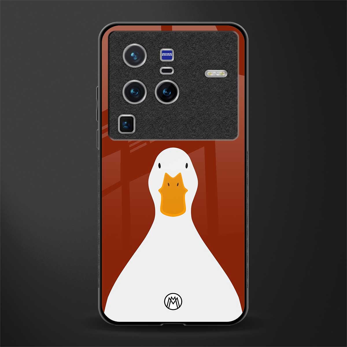 boring goose glass case for vivo x80 pro 5g image