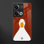 boring goose back phone cover | glass case for oppo reno 8
