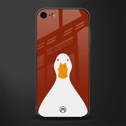 boring goose glass case for iphone se 2020 image