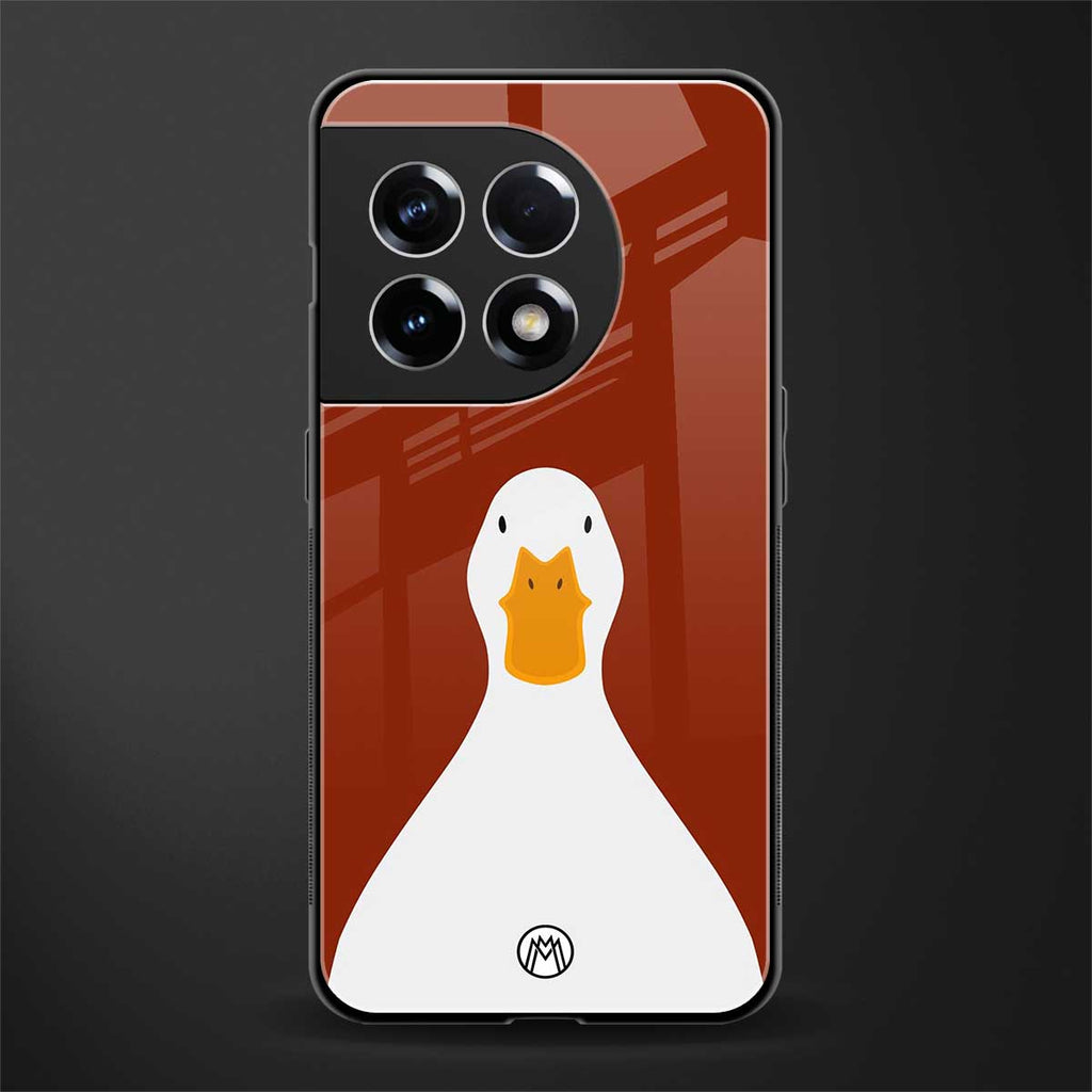 boring goose back phone cover | glass case for oneplus 11r