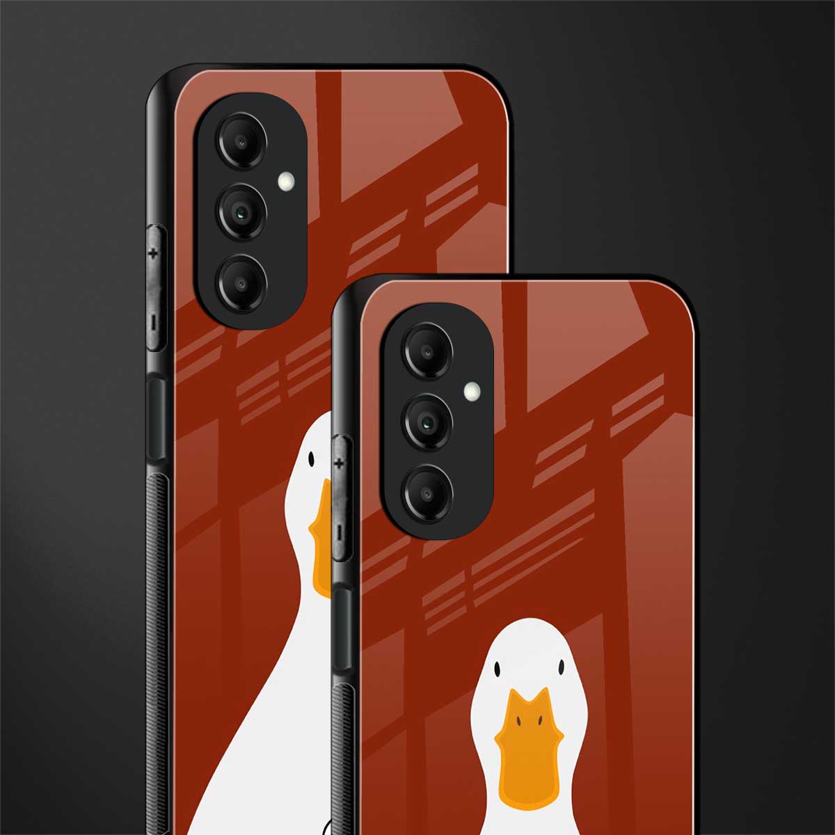 boring goose back phone cover | glass case for samsung galaxy a14 5g