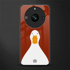boring goose back phone cover | glass case for realme 11 pro 5g