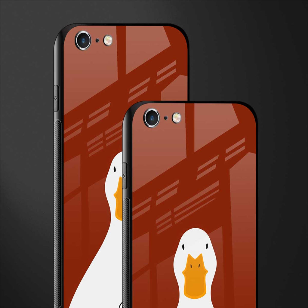 boring goose glass case for iphone 6 plus image-2