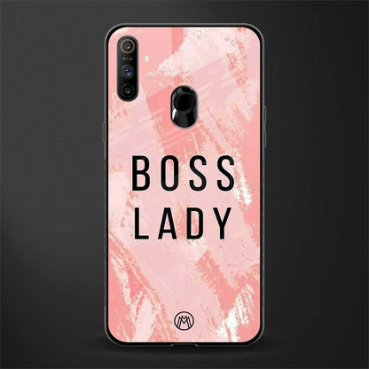 boss lady glass case for realme narzo 20a image