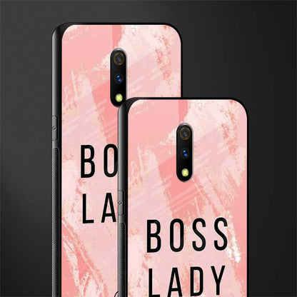 boss lady glass case for realme x image-2