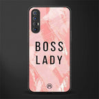 boss lady glass case for oppo reno 3 pro image