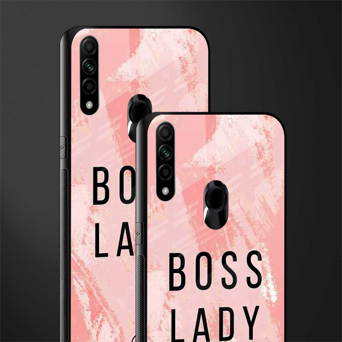 boss lady glass case for oppo a31 image-2