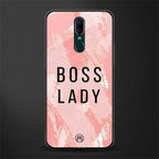 boss lady glass case for oppo f11 image