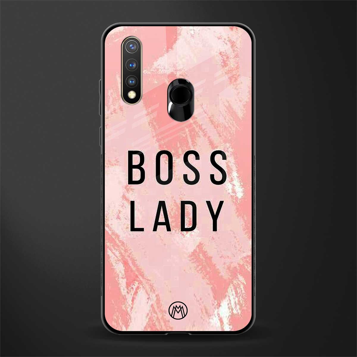 boss lady glass case for vivo u20 image