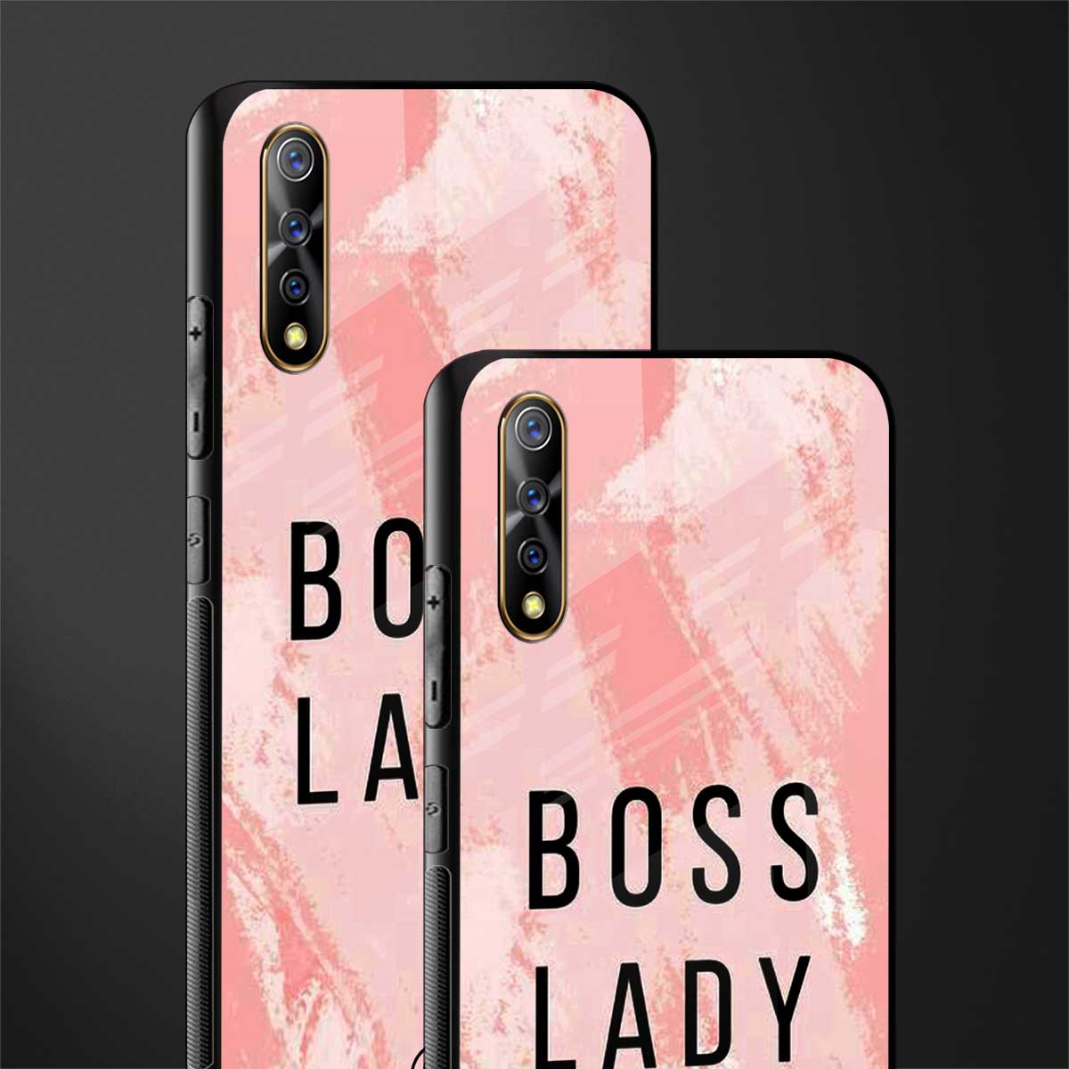 boss lady glass case for vivo z1x image-2