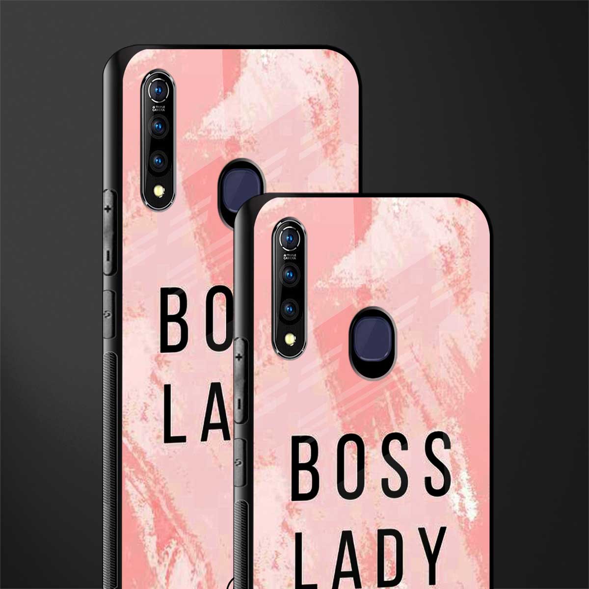 boss lady glass case for vivo z1 pro image-2