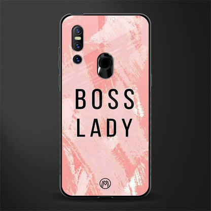 boss lady glass case for vivo v15 image