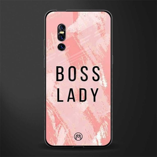 boss lady glass case for vivo v15 pro image