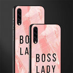 boss lady glass case for samsung galaxy a30s image-2