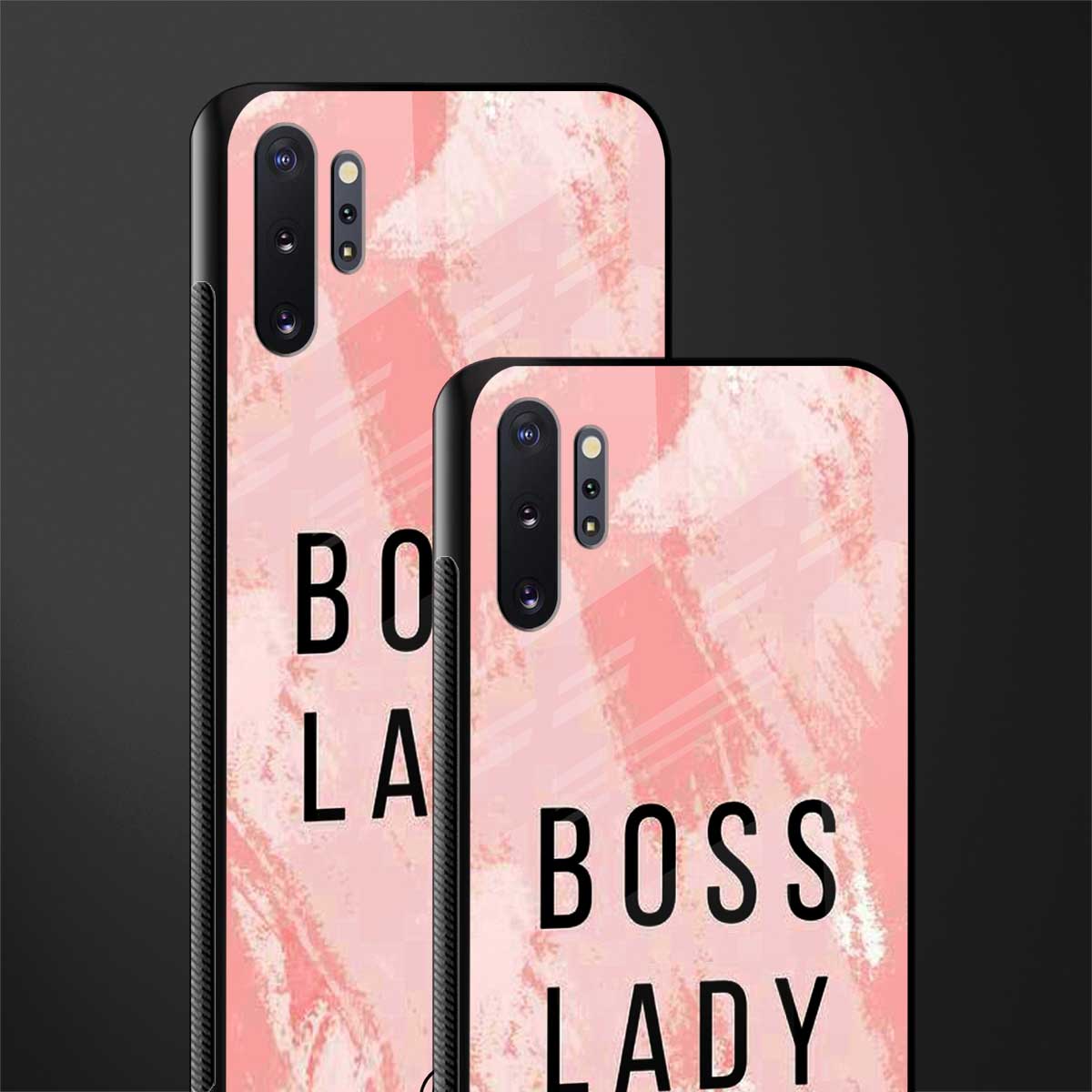 boss lady glass case for samsung galaxy note 10 plus image-2