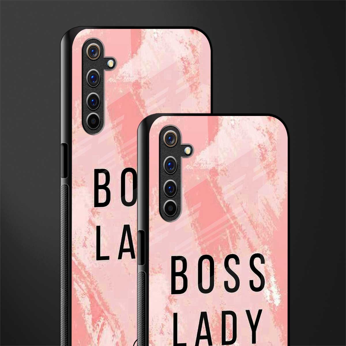 boss lady glass case for realme 6 pro image-2