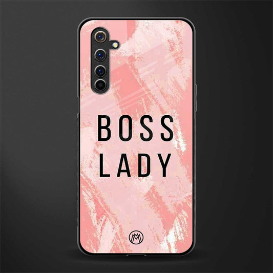 boss lady glass case for realme 6 pro image