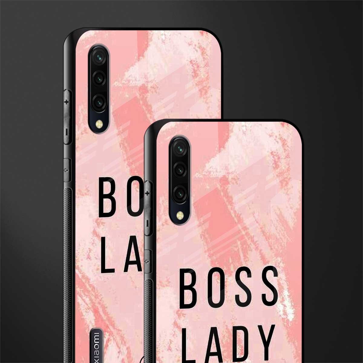 boss lady glass case for mi a3 redmi a3 image-2