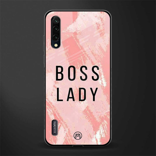 boss lady glass case for mi a3 redmi a3 image