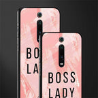 boss lady glass case for redmi k20 pro image-2