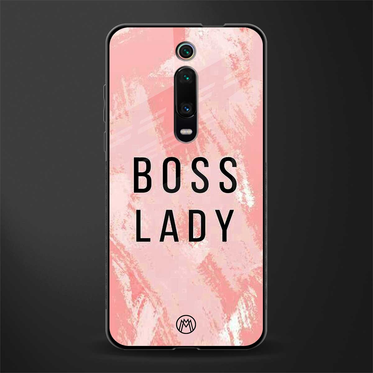 boss lady glass case for redmi k20 image