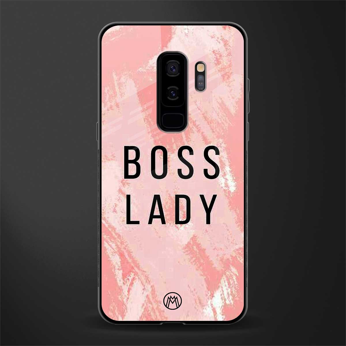 boss lady glass case for samsung galaxy s9 plus image