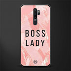 boss lady glass case for oppo a5 2020 image