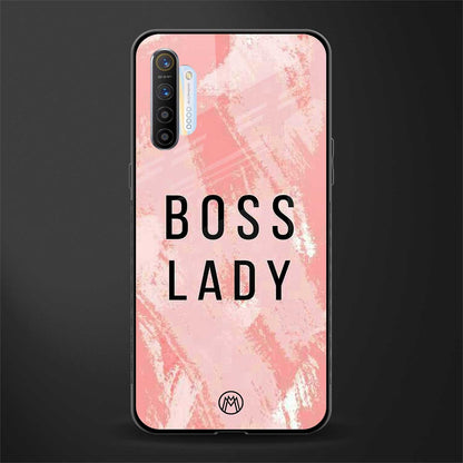 boss lady glass case for realme xt image