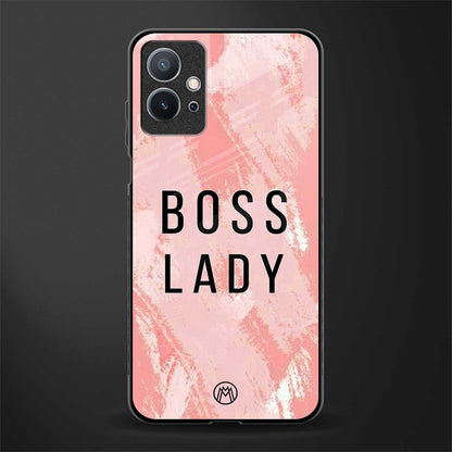 boss lady glass case for vivo t1 5g image