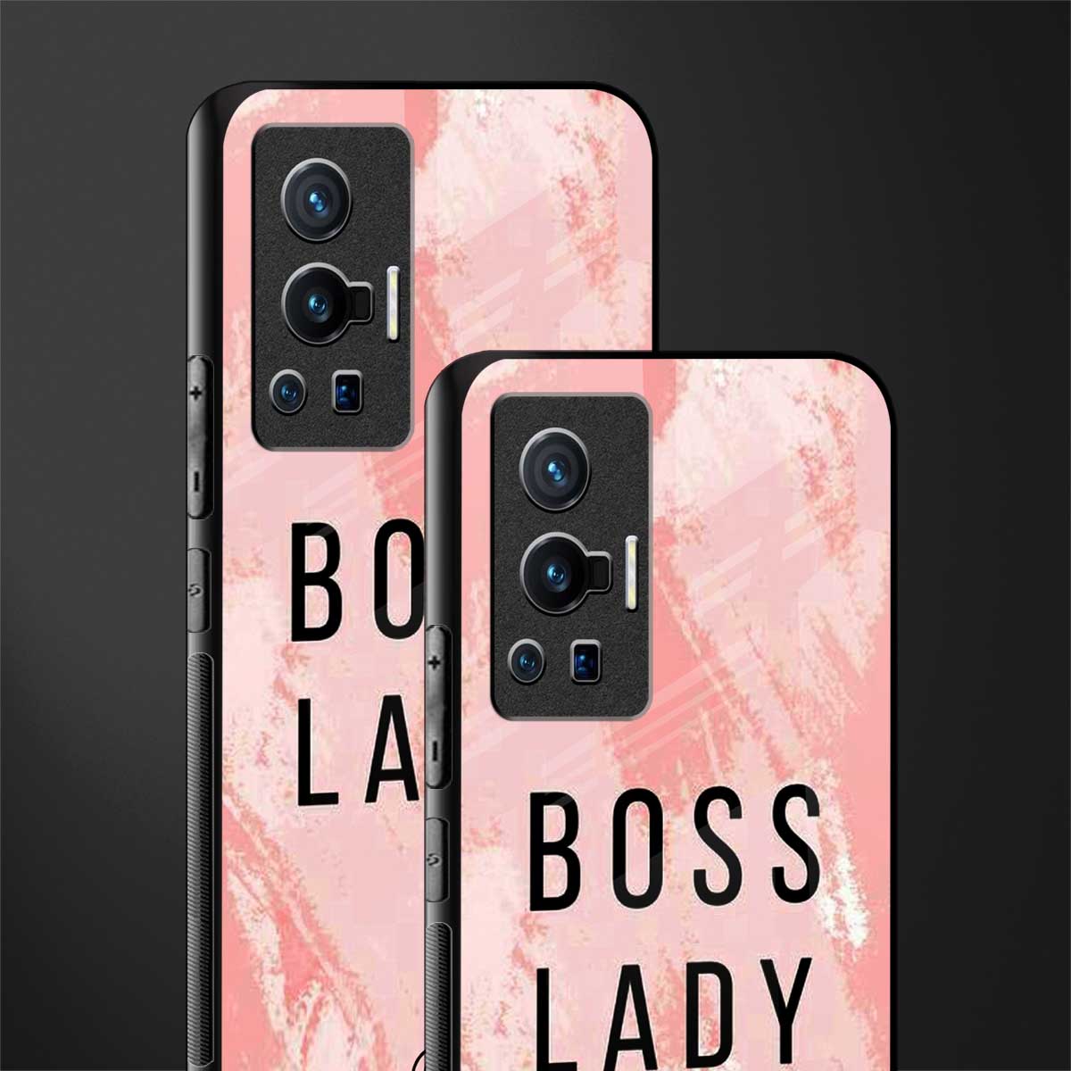 boss lady glass case for vivo x70 pro image-2