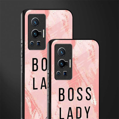 boss lady glass case for vivo x70 pro image-2