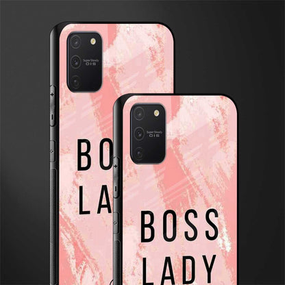 boss lady glass case for samsung galaxy a91 image-2