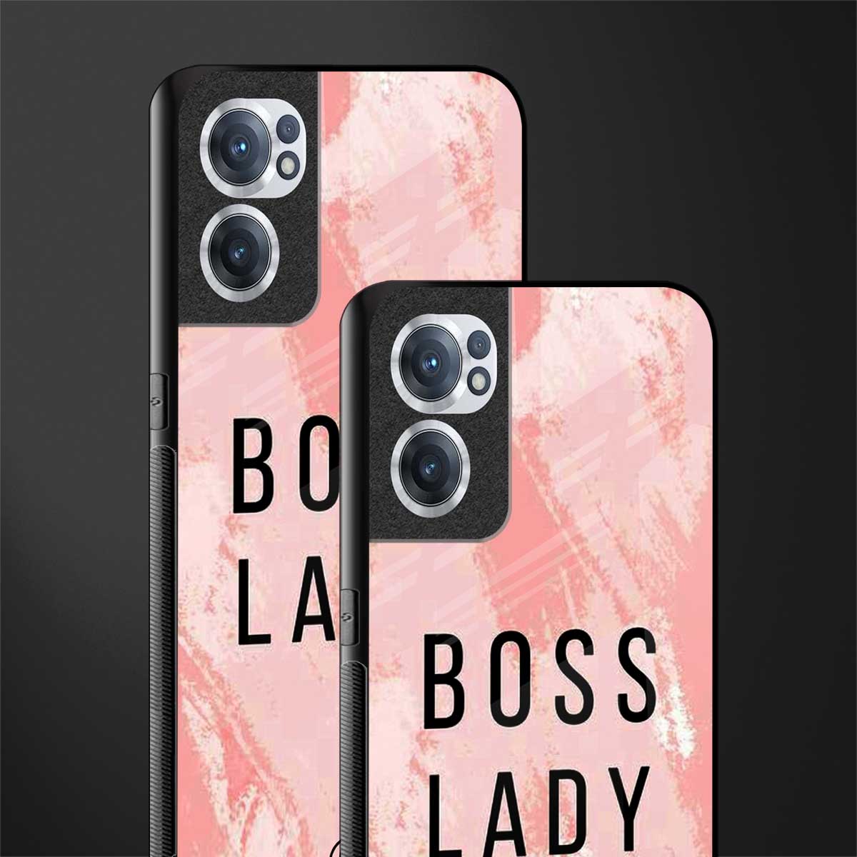 boss lady glass case for oneplus nord ce 2 5g image-2