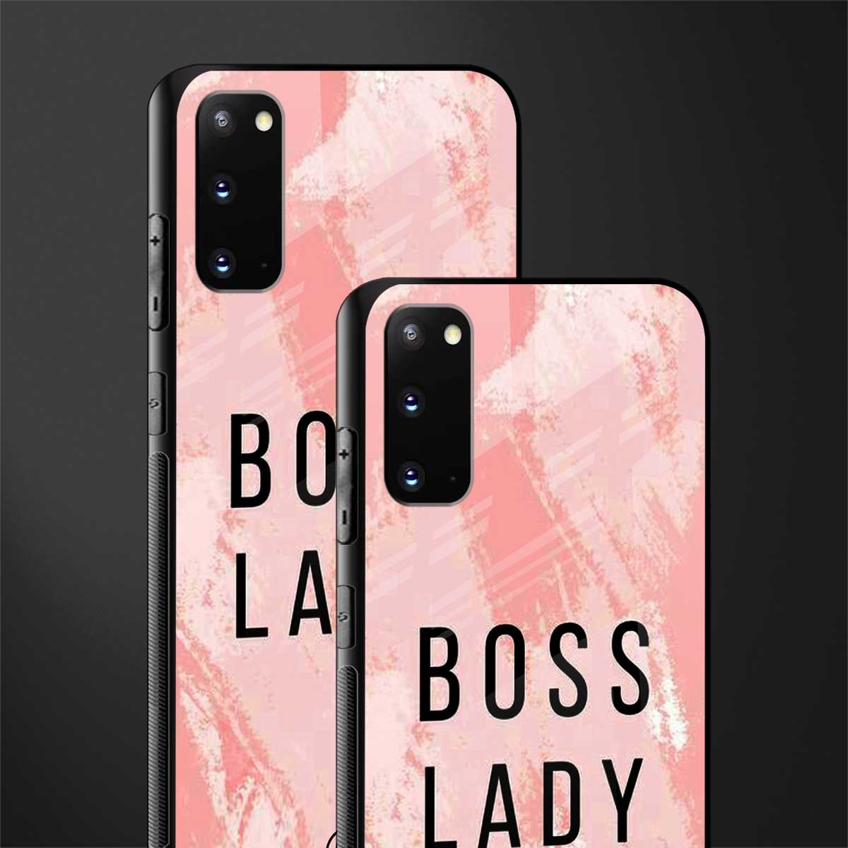 boss lady glass case for samsung galaxy s20 image-2