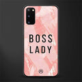 boss lady glass case for samsung galaxy s20 image
