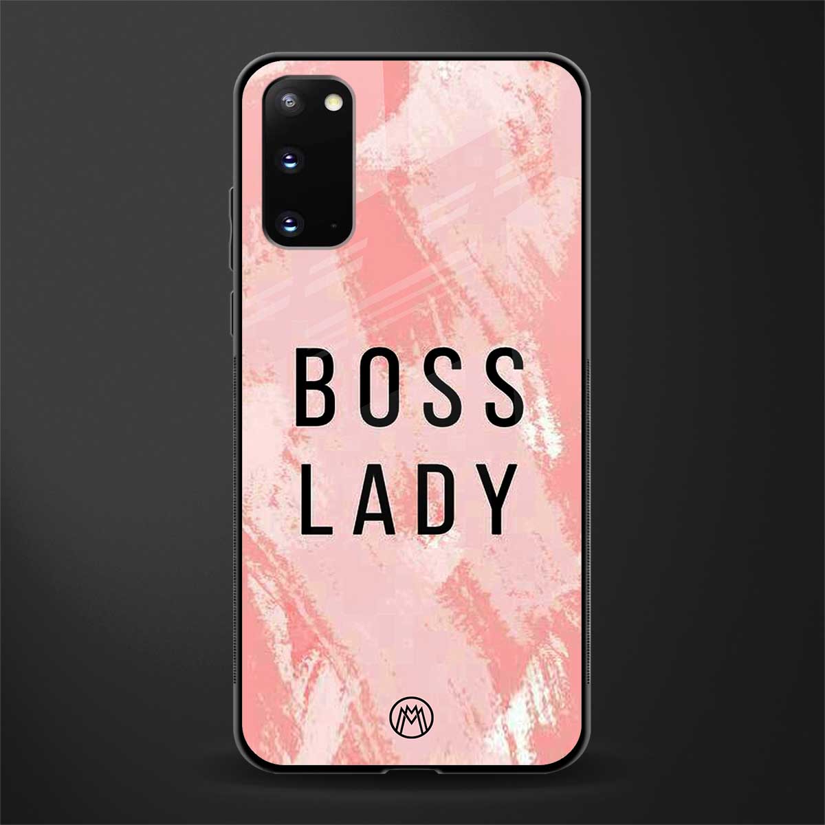 boss lady glass case for samsung galaxy s20 image