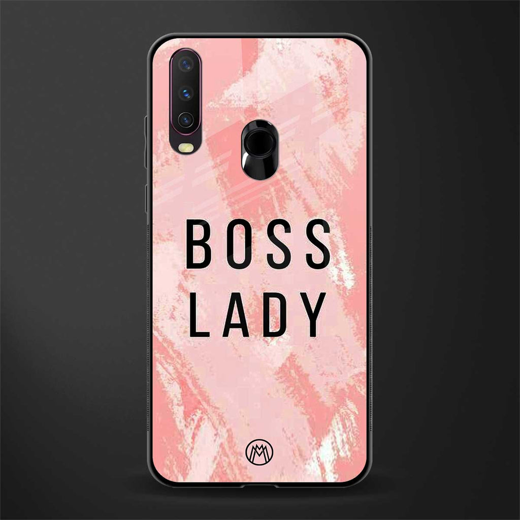 boss lady glass case for vivo y17 image