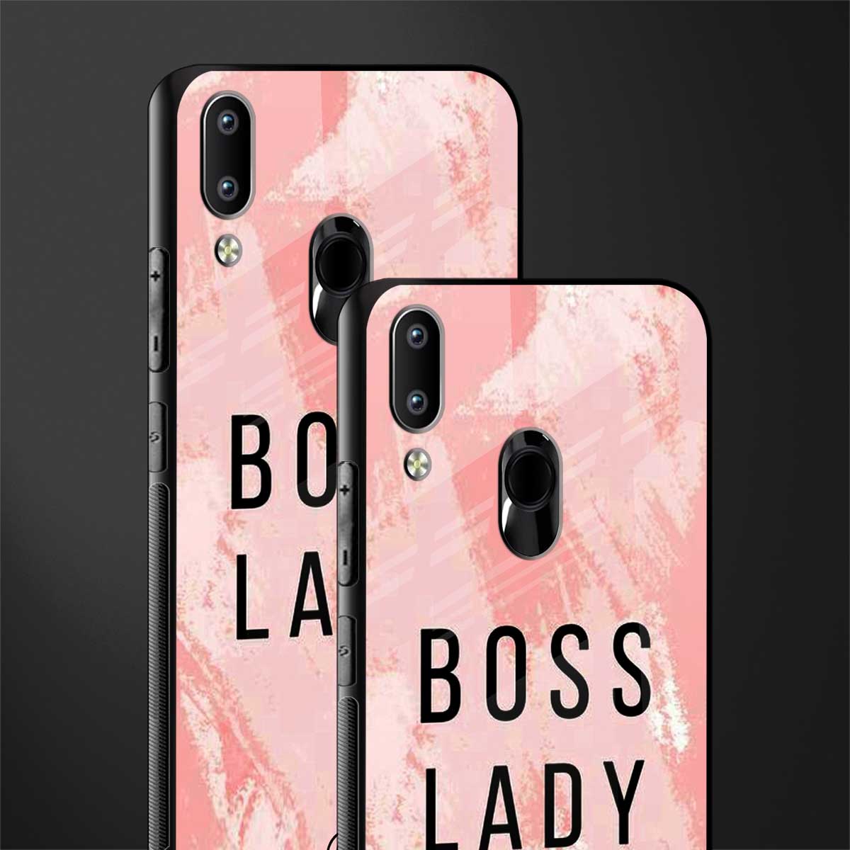 boss lady glass case for vivo y91 image-2