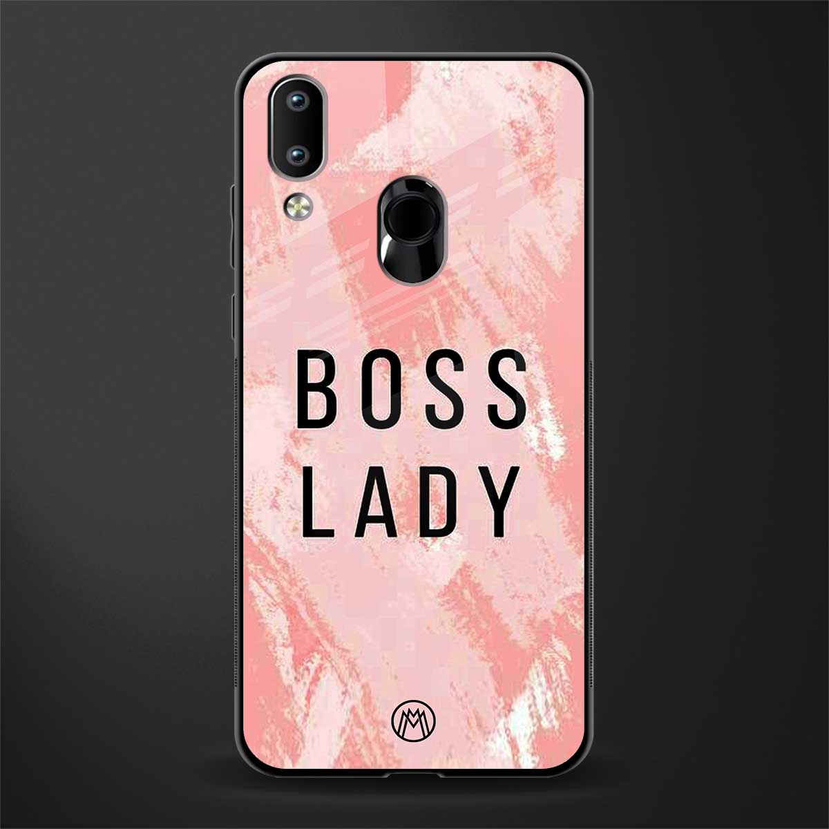 boss lady glass case for vivo y91 image
