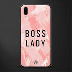 boss lady glass case for vivo v11 pro image