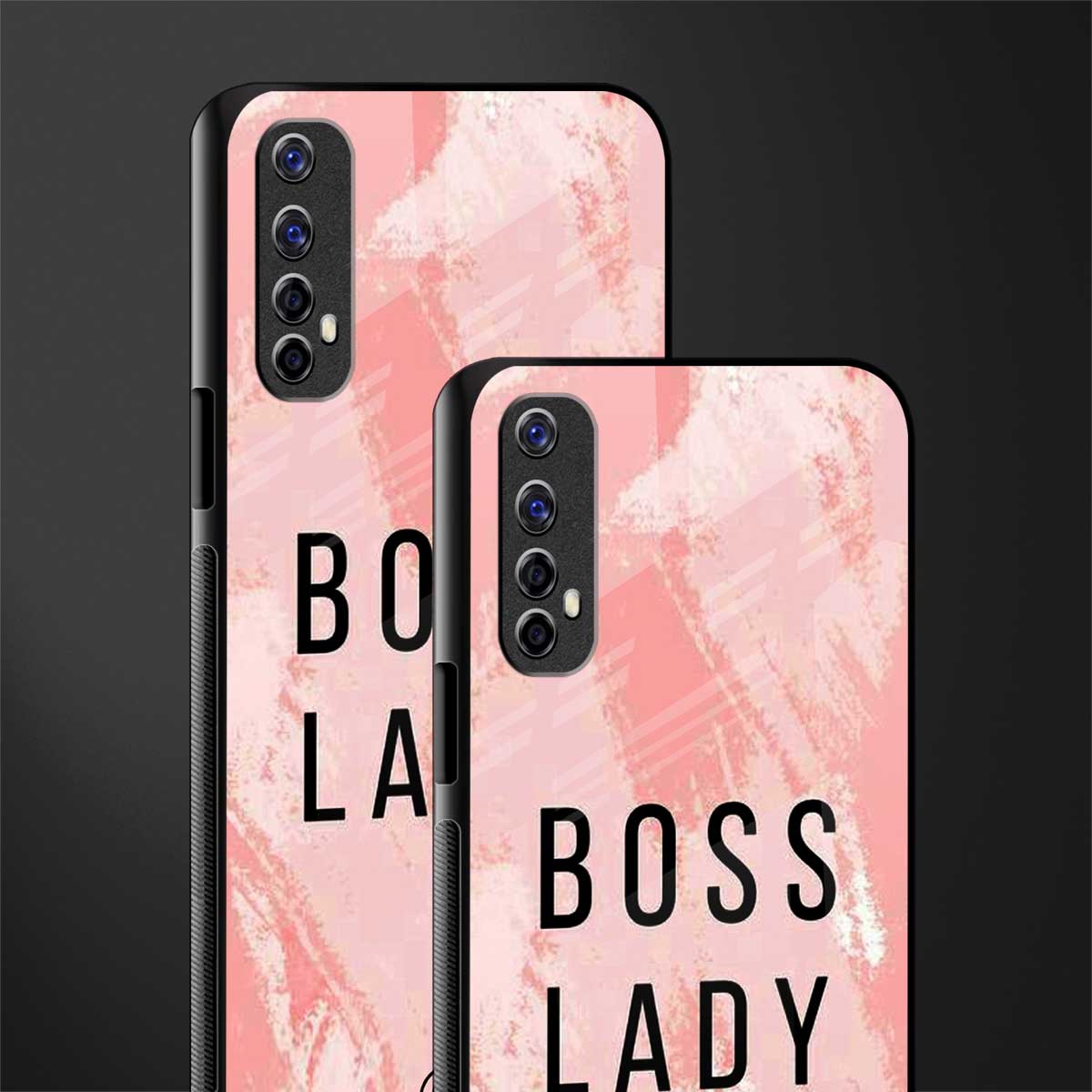 boss lady glass case for realme narzo 20 pro image-2