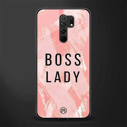 boss lady glass case for poco m2 image