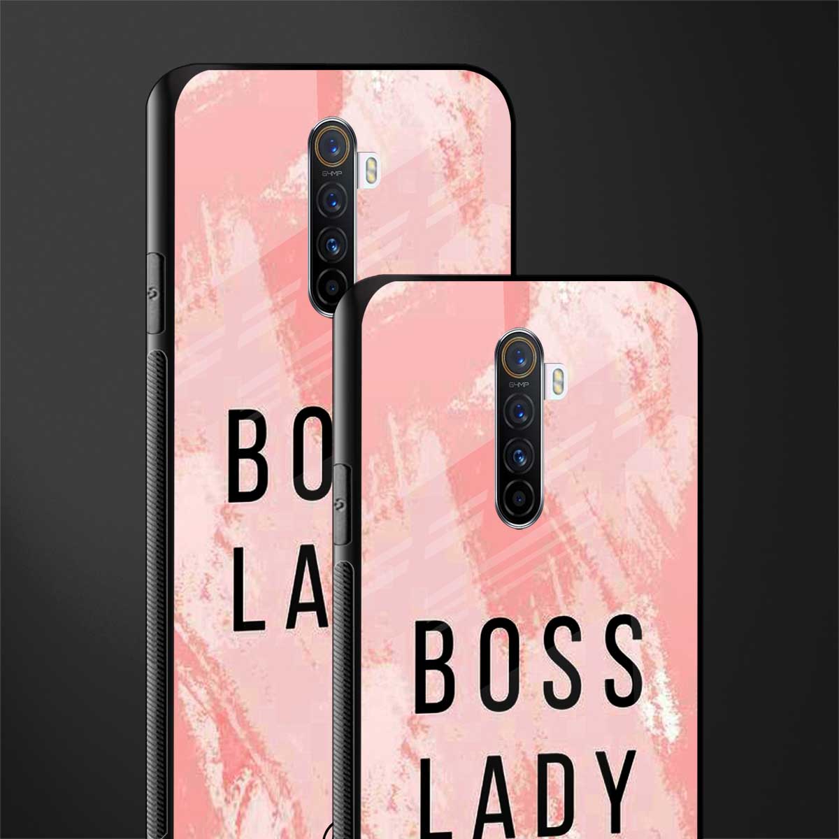 boss lady glass case for realme x2 pro image-2