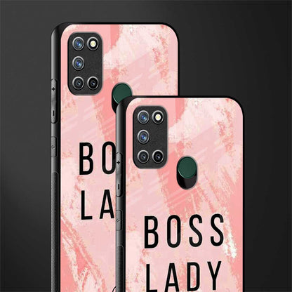 boss lady glass case for realme 7i image-2