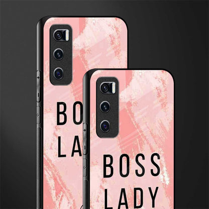 boss lady glass case for vivo v20 se image-2