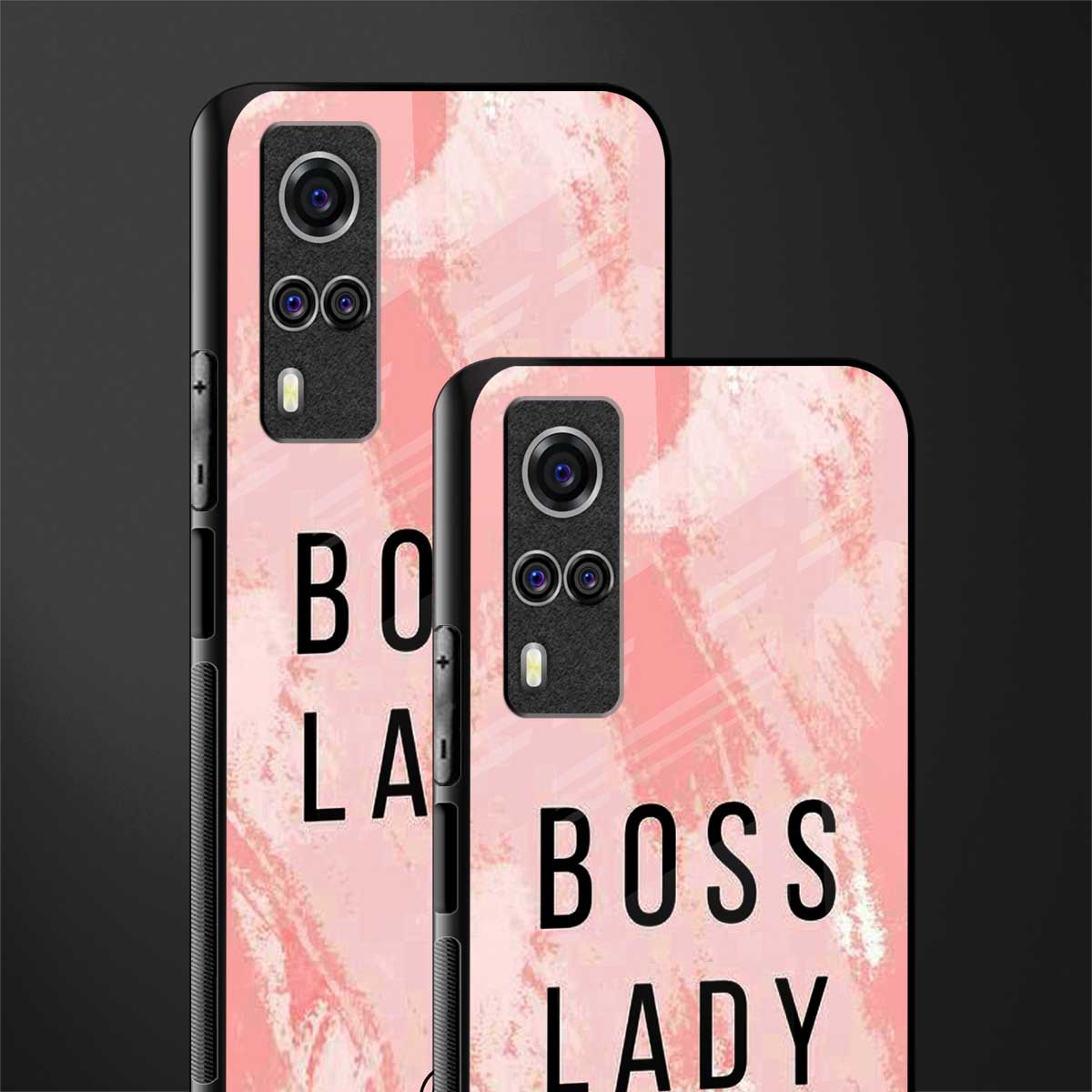 boss lady glass case for vivo y53s image-2