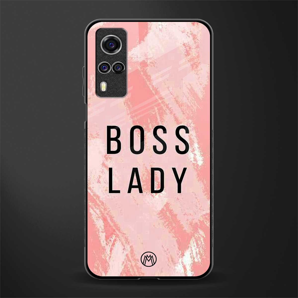 boss lady glass case for vivo y31 image
