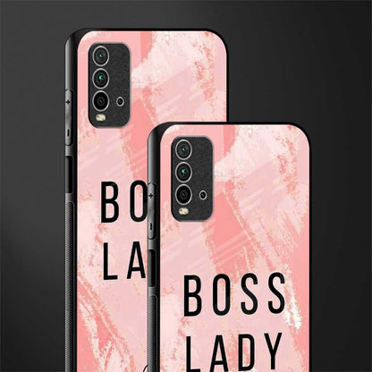 boss lady glass case for redmi 9 power image-2