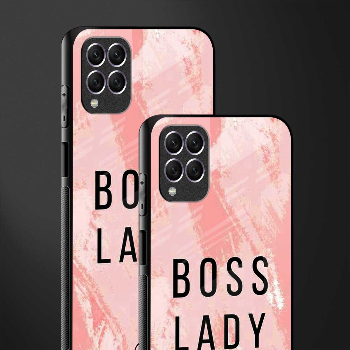 boss lady glass case for samsung galaxy f62 image-2