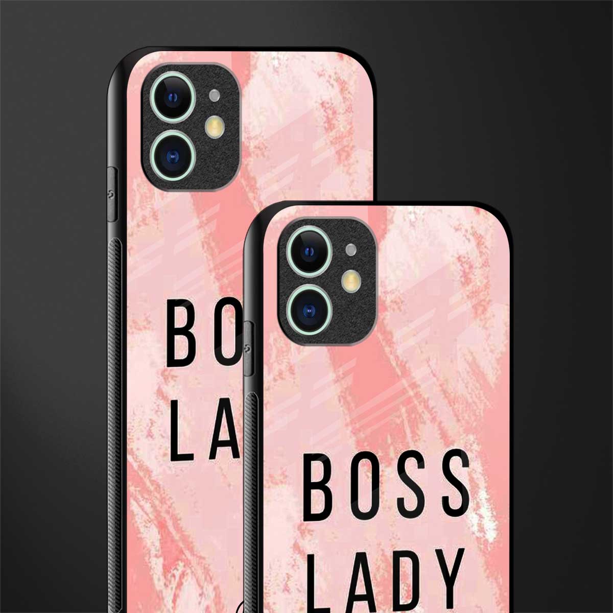 boss lady glass case for iphone 12 mini image-2